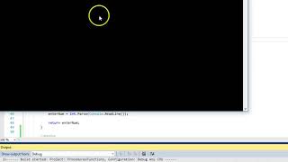 C# Procedures, Functions and Parameters