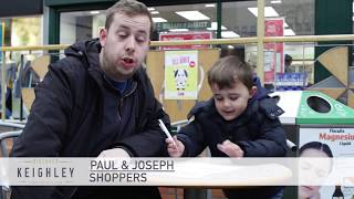 Easter Egg Hunt in Keighley Town Centre: What did Paul & Joseph Think?