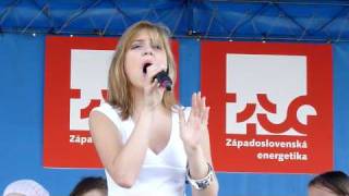 Dominika Stará 06 Lara Fabian-Je Suis Malade (Hamuliakovo 19.6.2010)