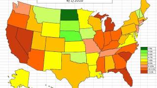 Map: State Unemployment October 2013