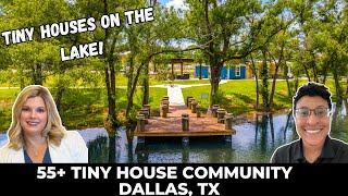 Lakeside 55+ Tiny House Community Outside Dallas, Texas (Full Tour)