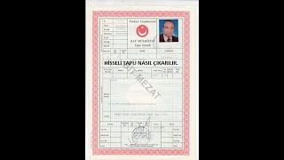 HİSSELİ EV,ARSA,TARLA TAPUSU NASIL ÇIKARILIR.