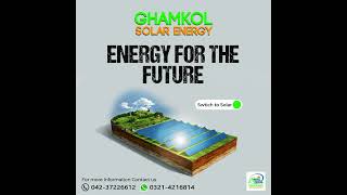 Best solar system company in Lahore hall road  Ghamkol solar system