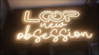 loop neon led board goa