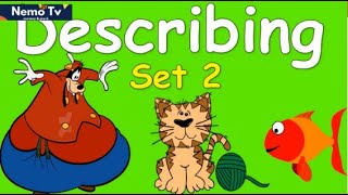 Adjectives Words set 2 for Kids - Learn Descriptive Vocabulary