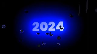 Happy 😊New Year 2024 🎊 ||  Black 🖤 screen Happy ✨New Year Status 💞|| 2024 Status🎊💕