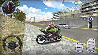 Motocross Xtreme Motorbike Open City Motorcycle Android 3D Driving Police Race Gameplay