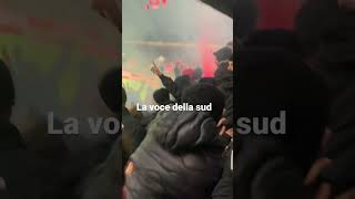 “Come quando da bambino la guardavo con papà…BANDITOO” coro curva sud Milano