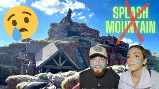 LAST TIME RIDING SPLASH MOUNTAIN, EVER! | SAY GOODBYE TO SPLASH MOUNTAIN