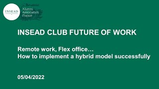 Remote work, Flex office…How to implement a hybrid model successfully