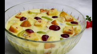 ক্রীমের স্বাদে ফ্রুট কাস্টার্ড || Fruit Custard Recipe