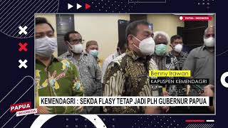 Penunjukan Dance Yulian Flassy Sebagai PLH Gubernur Papua TIDAK DIBATALKAN