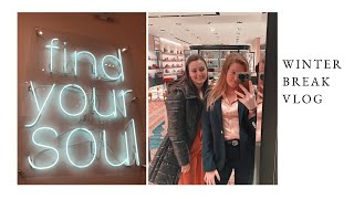 VLOG: winter break, SoulCycle, business plans & going to Boston