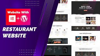 How to Make a Restaurant Website with Reservation using Elementor Free 2023