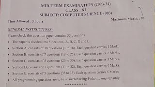 class 11 cs question paper #learning #is #going #on