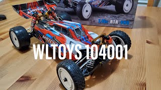 WLTOYS 104001 unboxing and speed test (Makerfire)