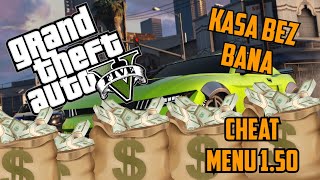 GTA 5 Mod menu 1.50 | Kasa i RP bez bana !!!! - nie działa bo wyszedł nowy update