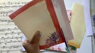 ASMR Making Daphne’s Diary journals - Part 3: Preparing other pages