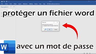 Comment protéger votre fichier word par un mot de passe ?