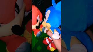 History eraser button scene but with Sonic and Knuckles #sonicandknuckles #sonicplush #meme #shorts