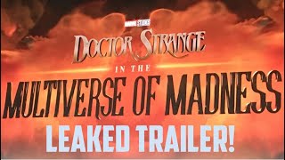 Leaked! Dr. Strange 2: in the Multiverse of madness | official teaser trailer | 2022