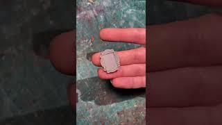 How to make a Miniature Friends Peephole frame! #miniature #howto #arttutorial  #art #friendstvshow