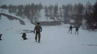 Norwegian ISTAR jaegerpatrol training contact