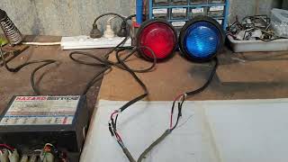 HAZARD Strobe Lights and Power Pack