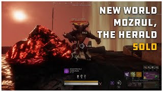 New World PVE solo - Mozrul, the Herald