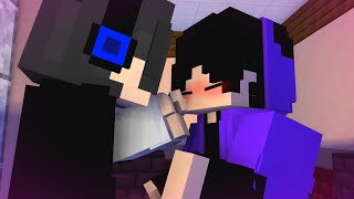 Minecraft animation boy love {"Hidden Feelings"} Part 2// Music video 🎼