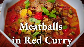 Meatballs in Red Curry -Multipurpose Meatballs- | Ep. 5