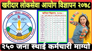 Kharidar Vacancy 2078||Loksewa Ayog Vacancy 2078/79||Loksewa Ayog New Vacancy For Kharidar 2078||