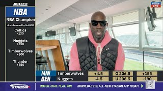 NBA Playoffs Game 5 - Nuggets Wolves FT Kevin Garnett