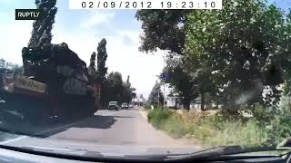 "Бук" в Макеевке 17.07.14 ( BUK in Makeevka )