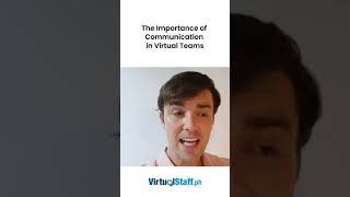 The importance of communication in virtual teams! #communication #remotework #virtualteams