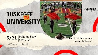 #Tuskegee University || Marching Crimson Pipers || Halftime vs. Savannah State || (9.21.24)