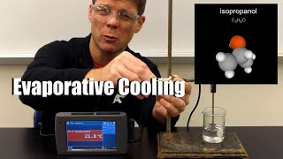 Comparing Evaporative Cooling - Water vs Isopropanol