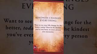 Kindness Changes Everything Of Its Part Of Your DNA - #mindsettherapy #kindness #positivity #love