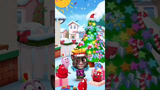 crismas _selection __my_ talking _tom_2__#mytalkingtom2 #funny #shortsfeed #shorts #cute