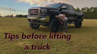 Things you need to know before lifting your truck or putting bigger tires