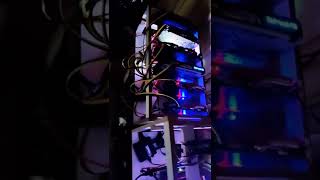 Rig de Mineração rx580 gtx1660 super