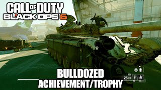 COD Black Ops 6 - Bulldozed Achievement/Trophy - Use the Tank to Crush 25 enemies in Ground Control