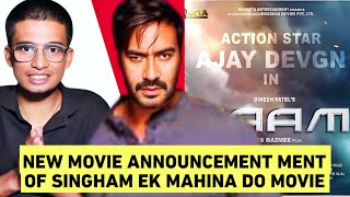 AJAY DEVGAN NEW MOVIE NAAM | NAAM RELEASE DATE  | FILM MASALA