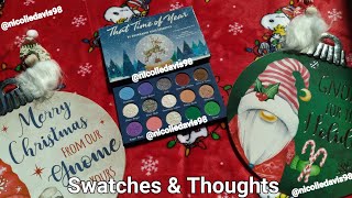 First Impressions & Swatches of That Time of The Year Palette | Gourmande Girls | High end Quality?