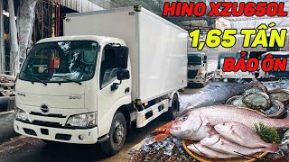 Báo Giá Xe Tải Hino 1,65 Tấn XZU650L Thùng Bảo Ôn Đời 2023| Đánh Giá Xe Hino 300 Series