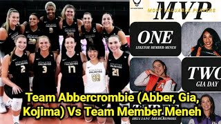 Team Abbercrombie (Abber, Gia, Kojima) Vs Team Member Meneh. Gia Day Pindah Team