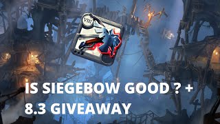 Siegebow Corrupted Dungeon + 8.3 Giveaway I Albion Online