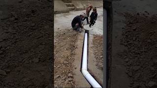 sewerage pvc pipe #ghulamfaridtricks #plumbing #shorts