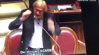 Taglio parlamentari, Sgarbi