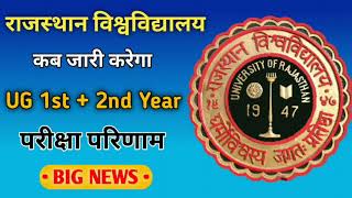 rajasthan university ug first year exam result date | ug second year exam result date | mgsu | vmou